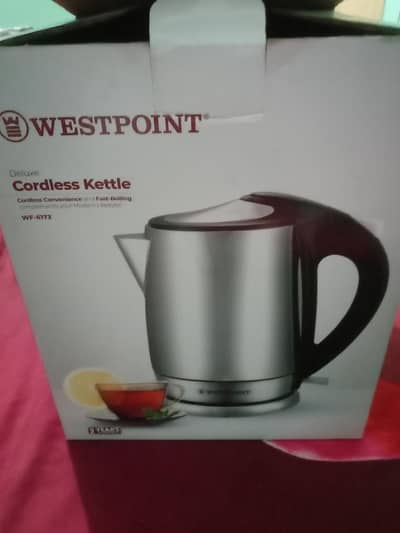 West point cordless kettle