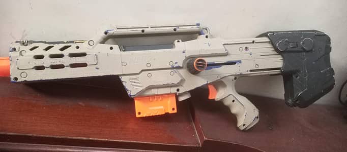 Nerf Longshot CS-6 Original Foam Dart Blaster – Used, Good Condition