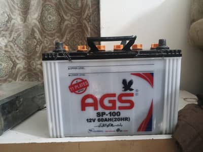 A. G. S battery SP 100 12v