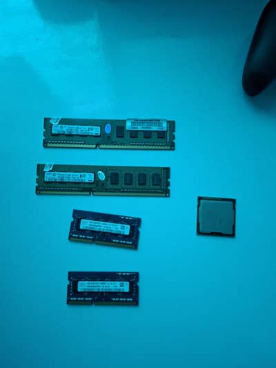 selling cpu and ram lot *URGENT**WILLING TO NEGOTIATE*