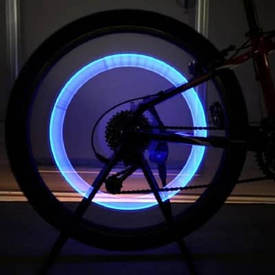 STYLISH BIKE WHEEL LIGHTS BLUE,RED,GREEN