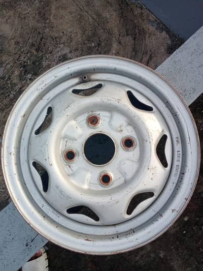 Original 13" Steel Rims | Set of 4 | Good Condition