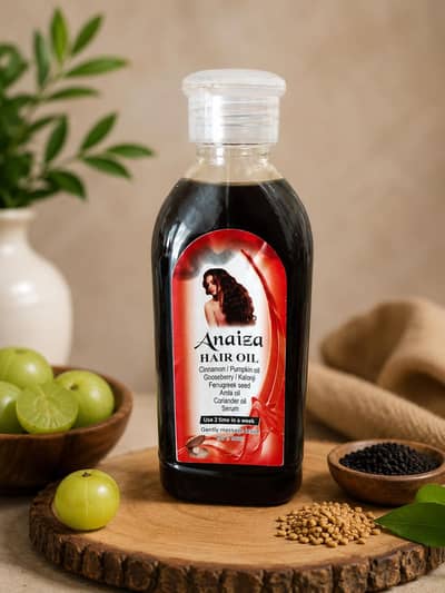 Herbal Hair Oil – 14 Natural Oils Blend