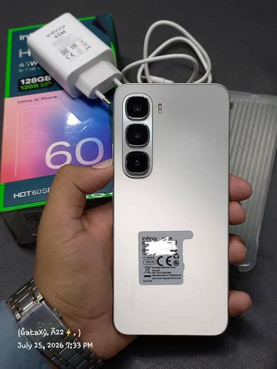 Infinix Hot60i just Box open