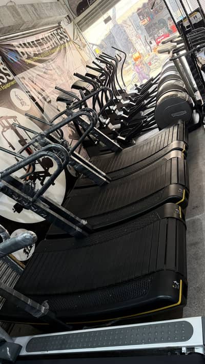 Ellipticals|Treadmils|Cycles|Benches|Leg Press|Beicep Machine|Butterf