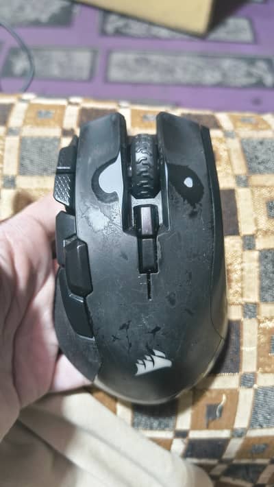 Corsair IronClaw RGB Wireless mouse with dongle