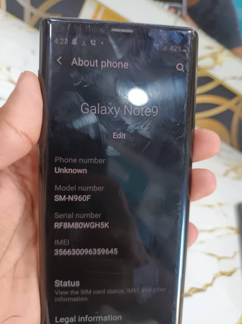 Samsung Mobile Note 9 3