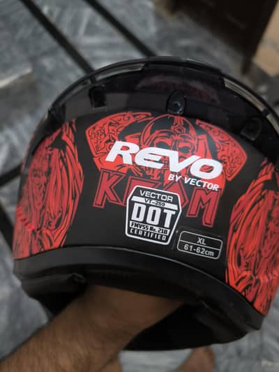 revo by vector  259 helmet available just 30days used