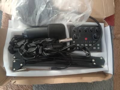 V10 BM-800 Professional Condenser Microphone Complete Set