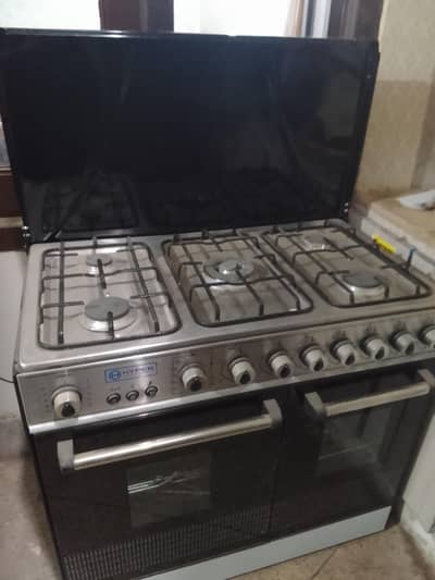 electric gass cooking range