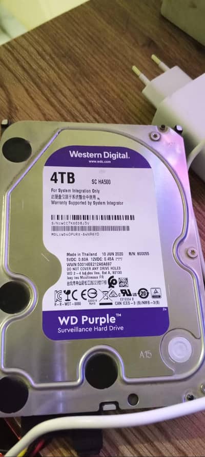 WD 4TB  Hard Drive