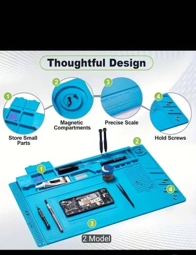 Large Soldering Mat Repair Work Mat Heat Resistant Insulation