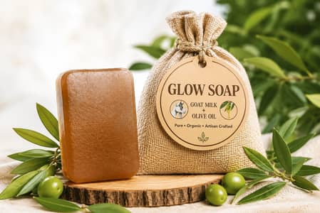 100% organic goat and Olive oil soap