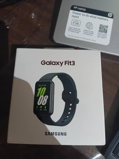 Samsung Galaxy Fit 3 Gray, box packed