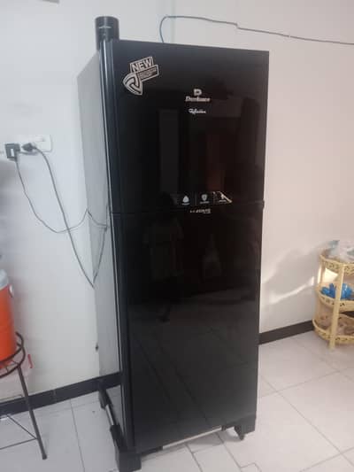Dawlance REF 9188WB Reflection Black Glass Fridge | 15 Cu Ft