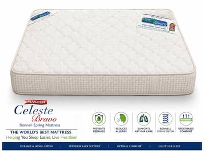 Double Bed - Master Celeste Bravo Bonnell Spring Mattress