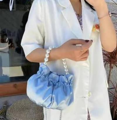 new brandied hand bag