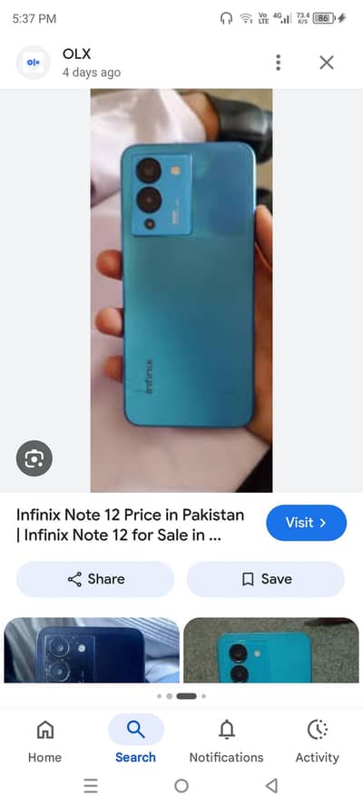 Infinix Note 12
