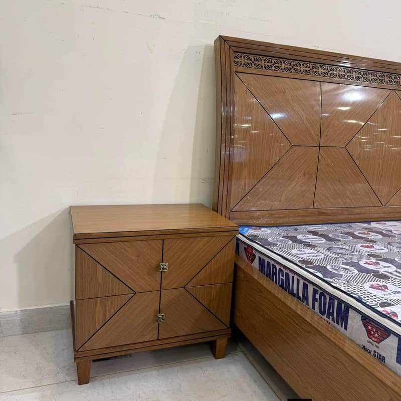 new solid wooden bed set 2