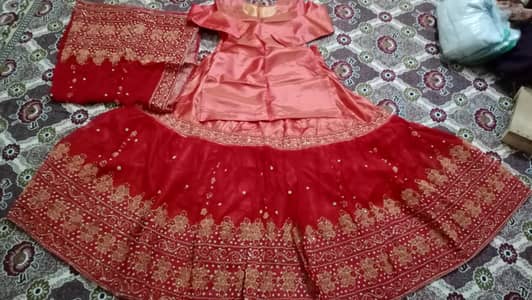 heavy Bridal dress small size