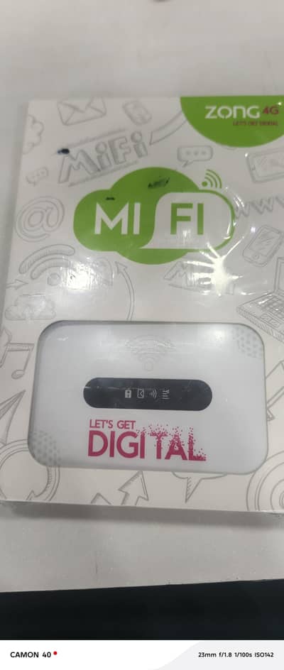 zong 4g WiFi device