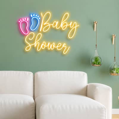 RGB Neon, Neon Sign, Arcylic Neon Sign, 3D Bored, UV Print Sign