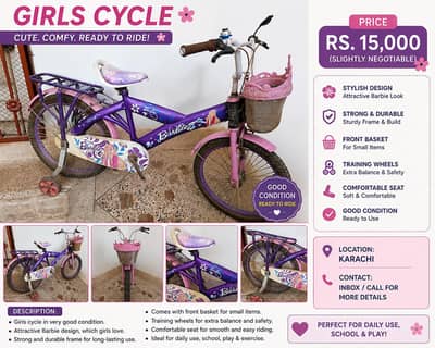 Cycle  for Girlls