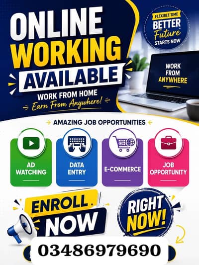 Female/Male Part time /online work