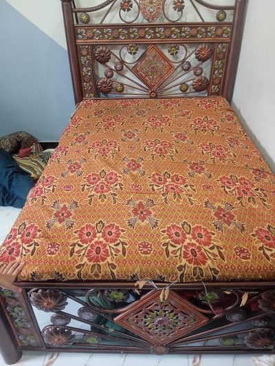 iron bed