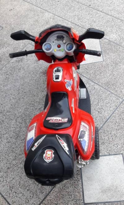 Kids 3 wheeler battery bike