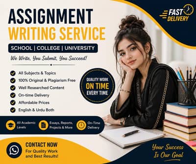 Assignment write, Thesis writing, Essay Writing, 24 hours delivery