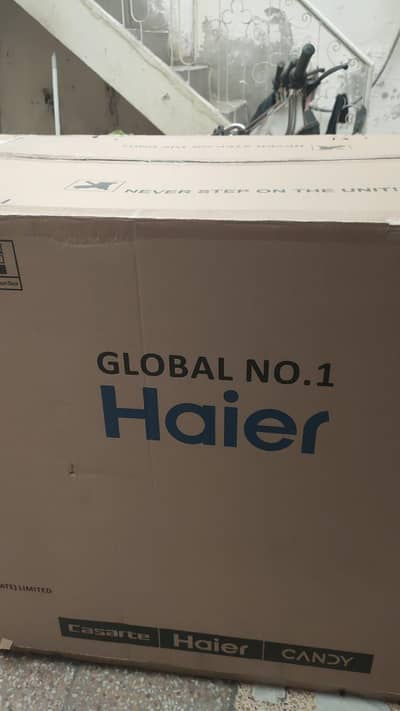 Haier inverter dfreezer one door gray colour