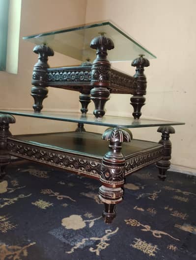 Pure chinioti wooden tables/Small piece and large piece