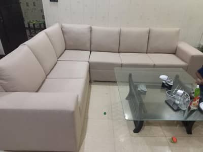 L Shape Sofa Set | Molty Foam