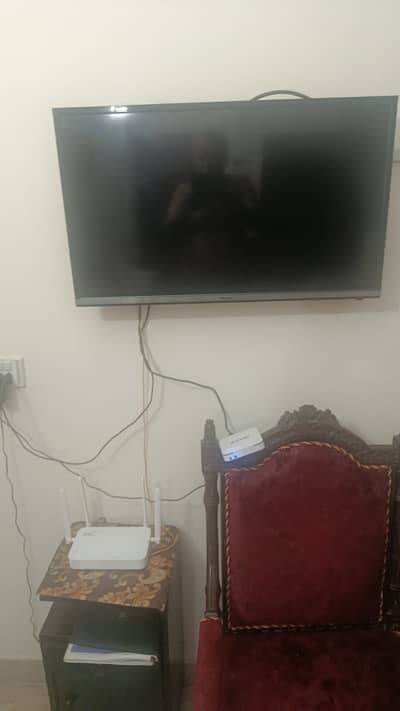 haier led with android box