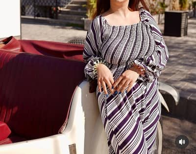 Chic Striped Maxi Dress | Casual & Party Look