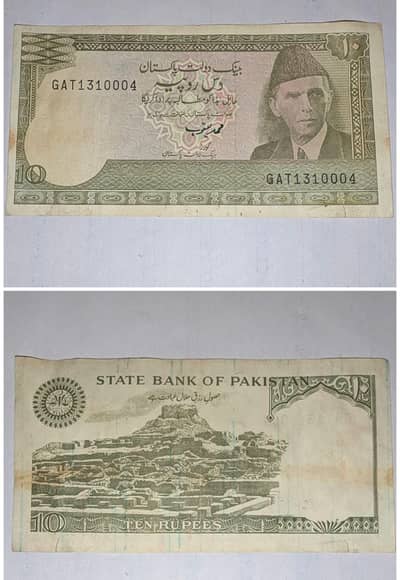 3 different country notes