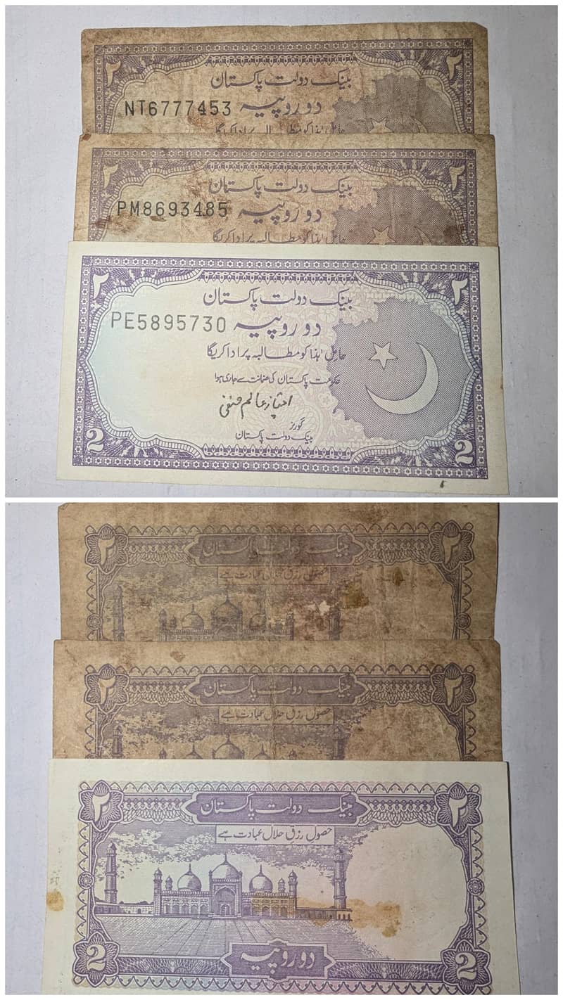 3 different country notes 1