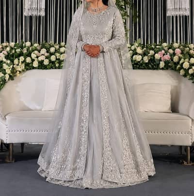 Light Grey Valima Dress