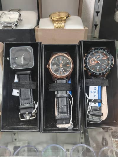 Men Watches 3 pc in premium quality.