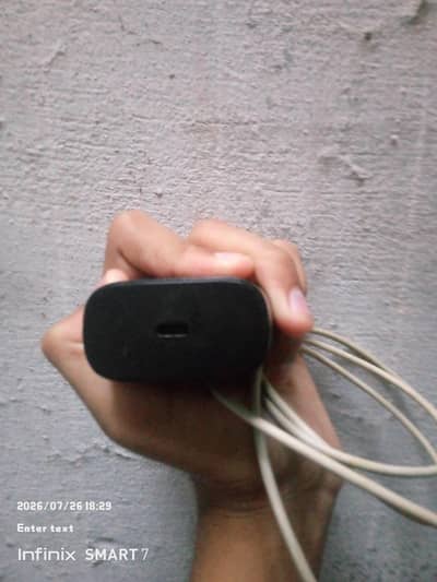 Samsung adpter sea to sea original with apple original cabel cond 10/