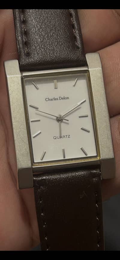Charles Delon Tank Watch