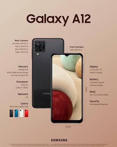 Samsung Mobile A12