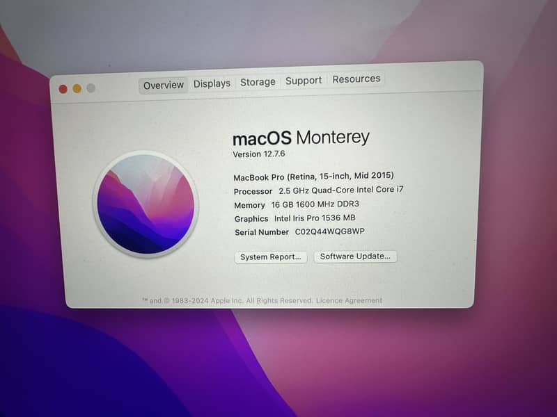 MacBook Pro 2015 1