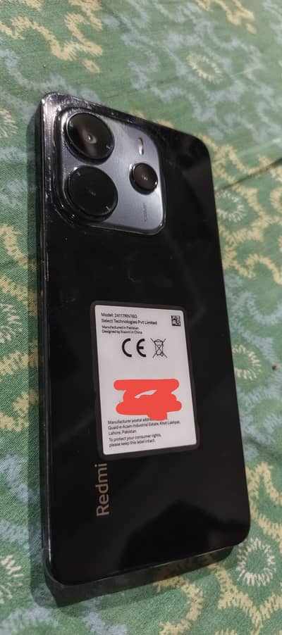 REDMI NOTE 14  with complete saman