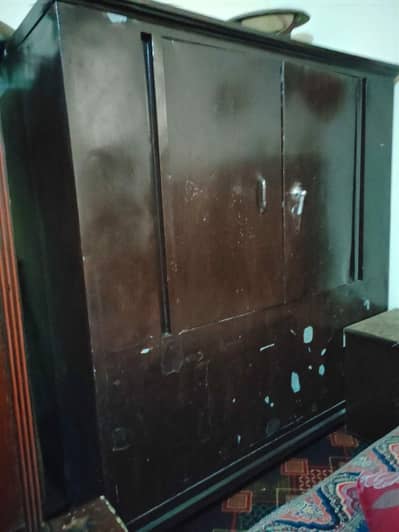 Heavy Duty Iron Cabinet/ Iron Storage – Strong & Spacious – Used