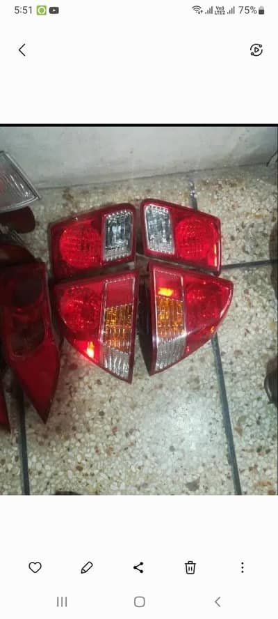 honda civic light