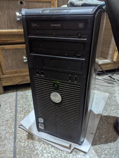 Dell OptiPlex 755 Desktop Computer with 19" Dell LCD Monitor