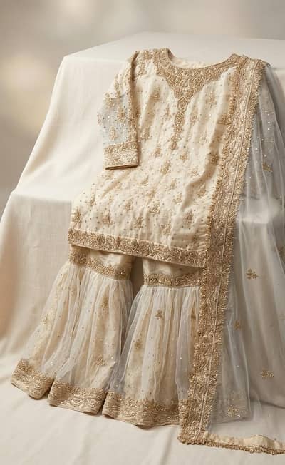 nikkah wear bridal dress
