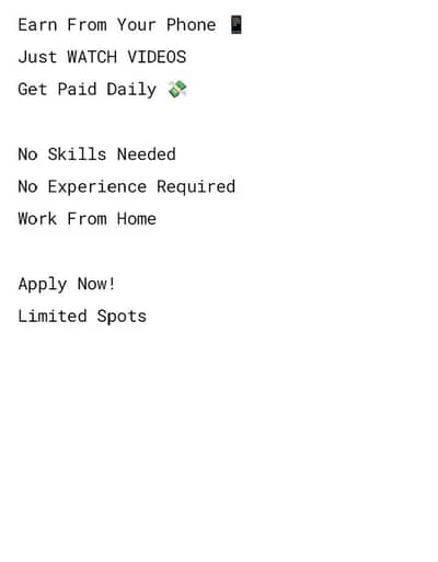 watch online video and earn money